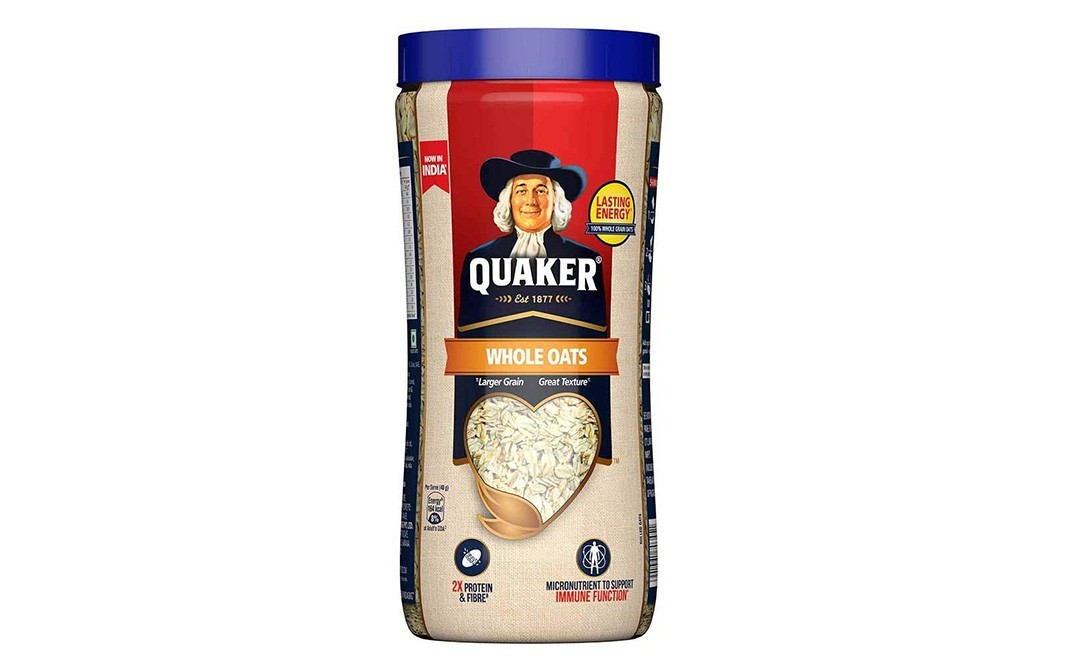Quaker Whole Oats    Plastic Jar  700 grams